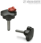 Ручка із захистом VLS.42-SST-P-M8x16